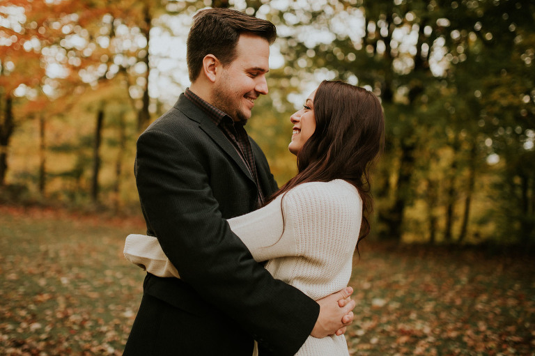 Cassie & Mark's Autumn Engagement Shoot in Niagara - Amos Photography