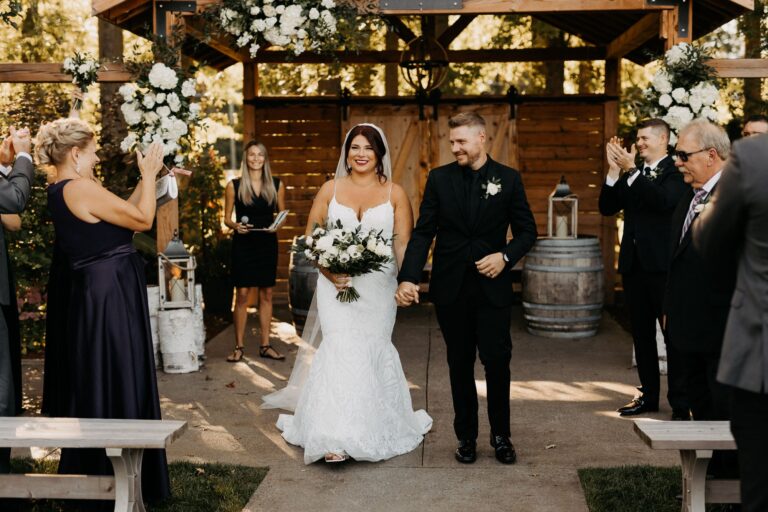 Sarah & Jamie’s Summer Wedding at Club Roma’s Pavilion