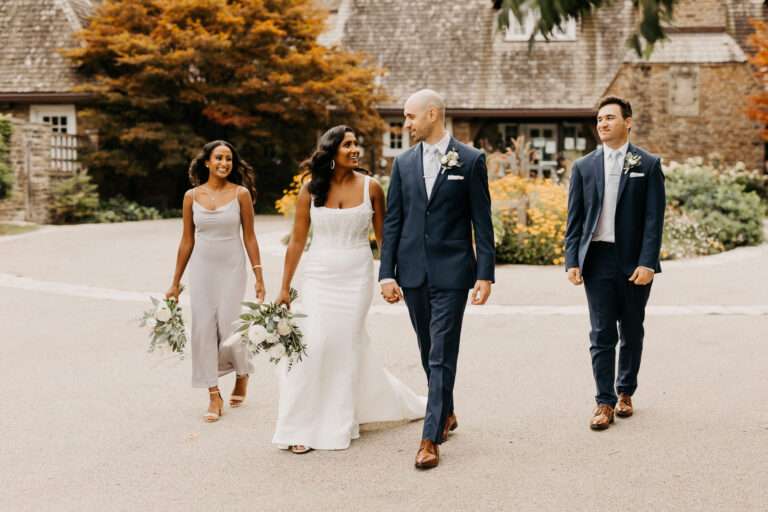 Mali & Jeff’s Intimate Backyard Ceremony